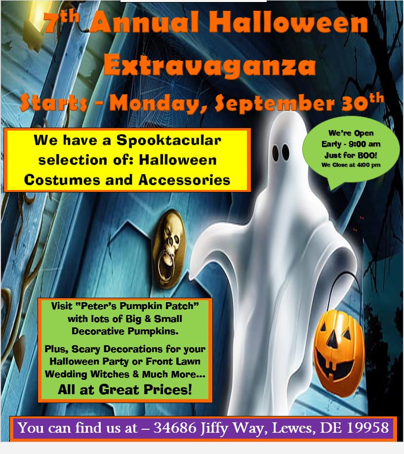 2024 Halloween Extravaganza Flyer